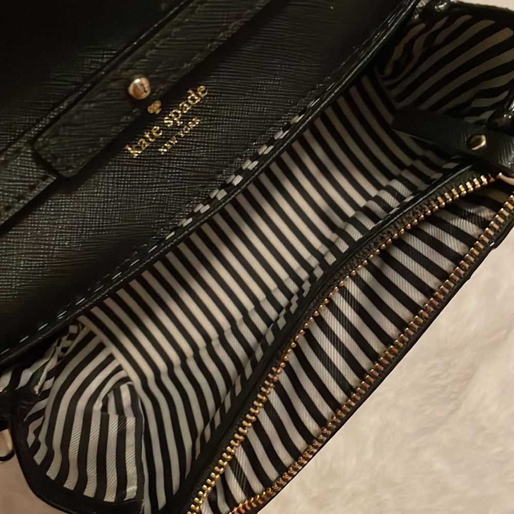 Kate Spade Black Staci Small Flap Crossbody - Picture 6 of 9